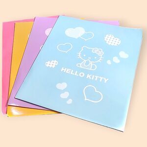 Set of vtg Hello Kitty folders